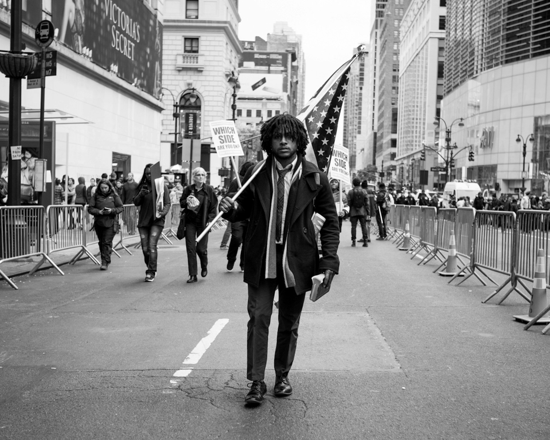 ‘Freedom Walk’ Photo by Michael A. McCoy. Black Lives Matter NYC, NYC, 2015