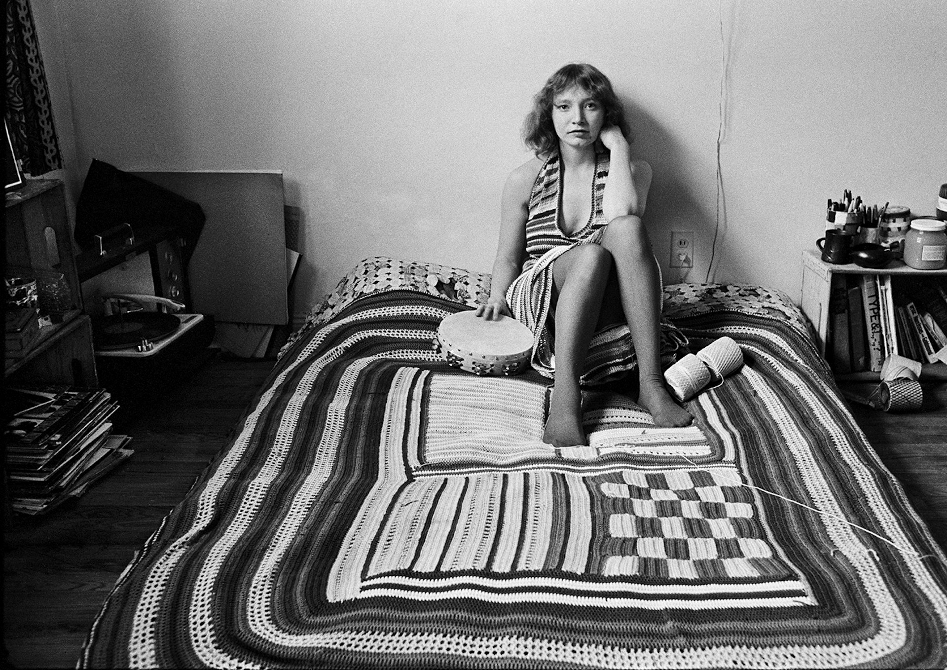 Crochet girl's bedroom, late 60's