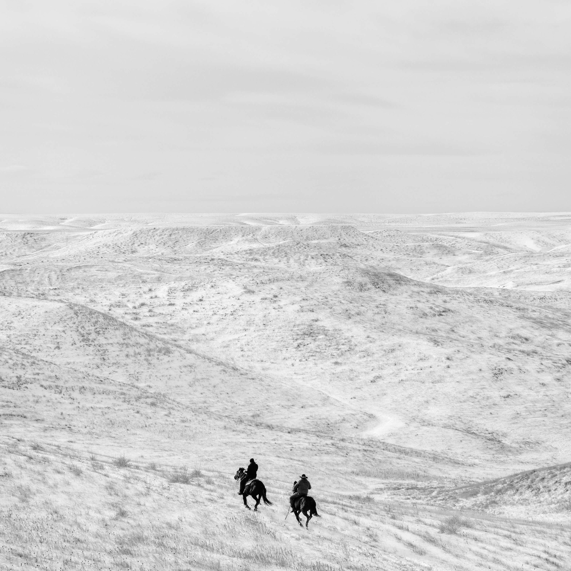 Riders, Ziebach County, South Dakota, USA 2016 © Matt Black / Magnum Photos 