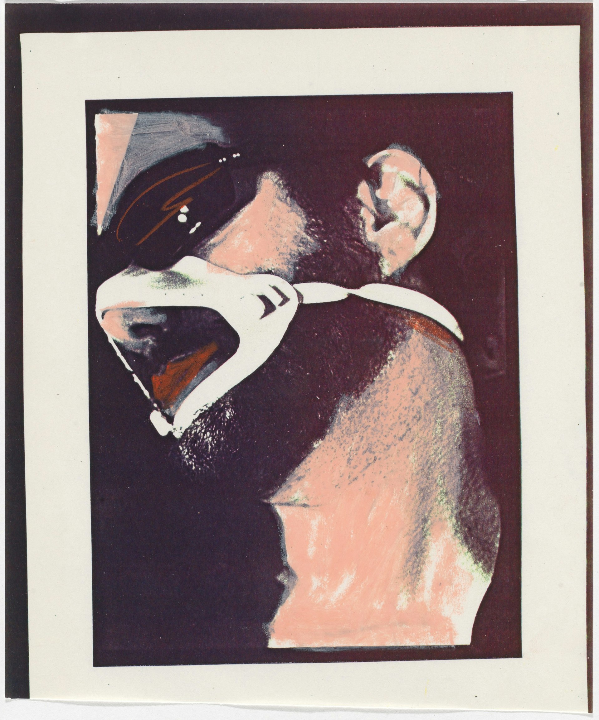 Anney Bonney (American, born 1949). Process art from Shattered (Male Bondage: Carl Apfelschnitt), 1978–79. Xerox collage. The Museum of Modern Art, New York. Department of Film Special Collections