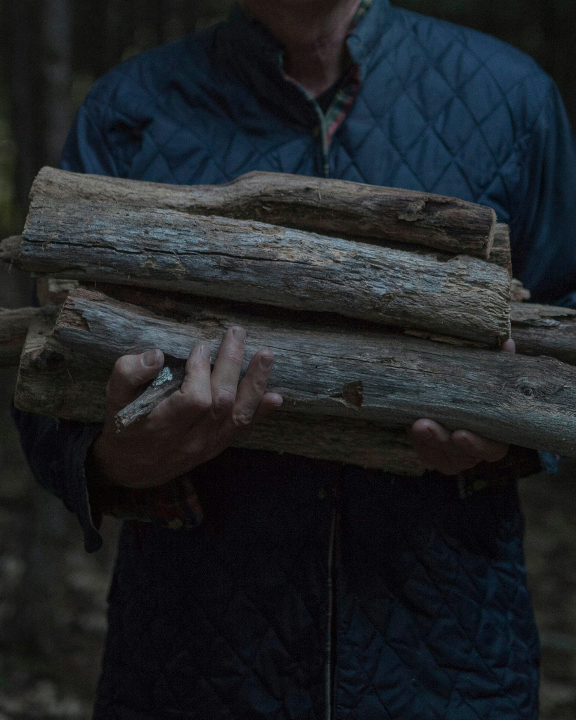 Dad with Firewood ©Amani Willett          