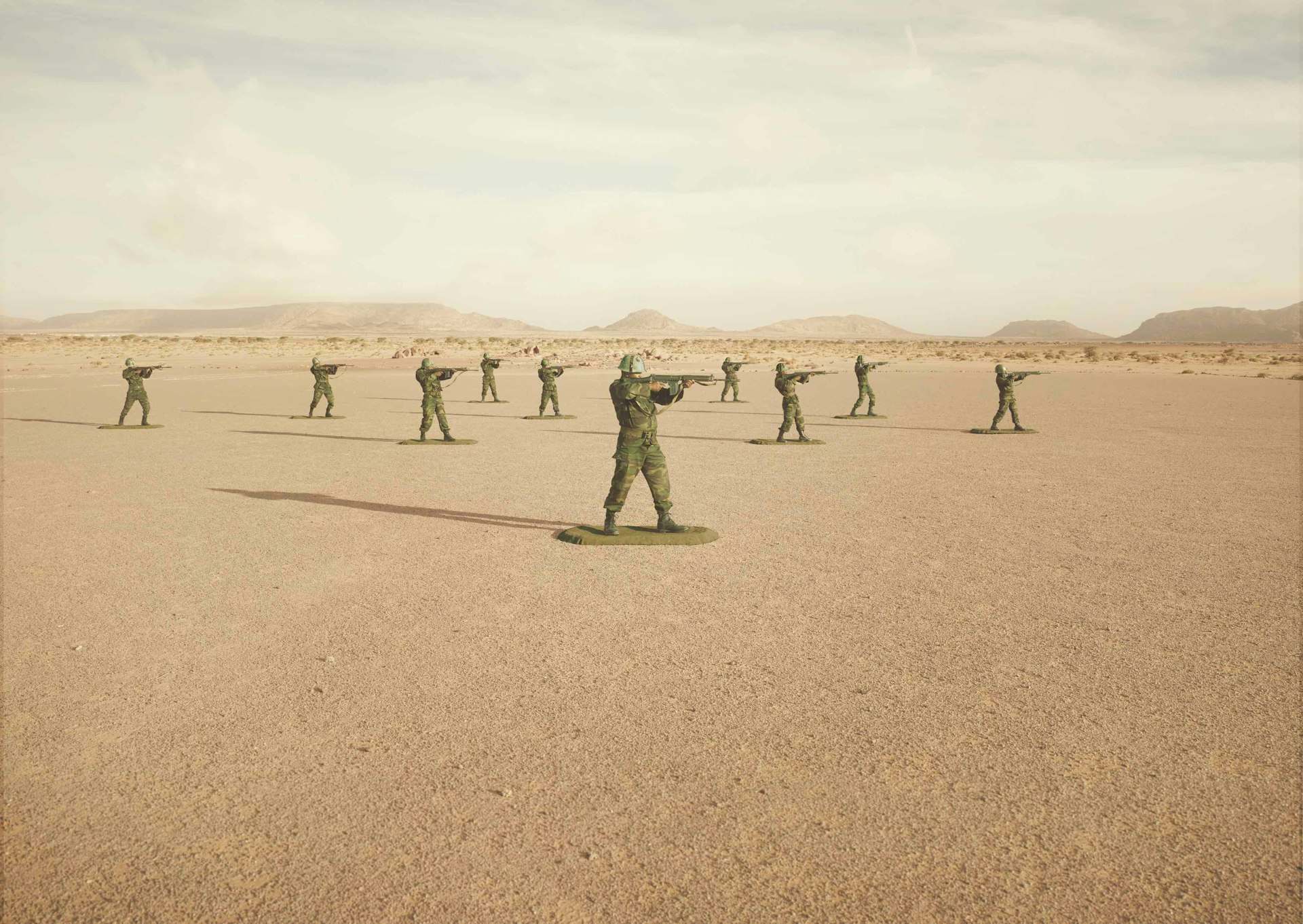 ‘Toy Soldiers’ © Simon Brann Thorpe, from ‘War Is Only Half The Story’, The Aftermath Project & Dewi Lewis Publishing