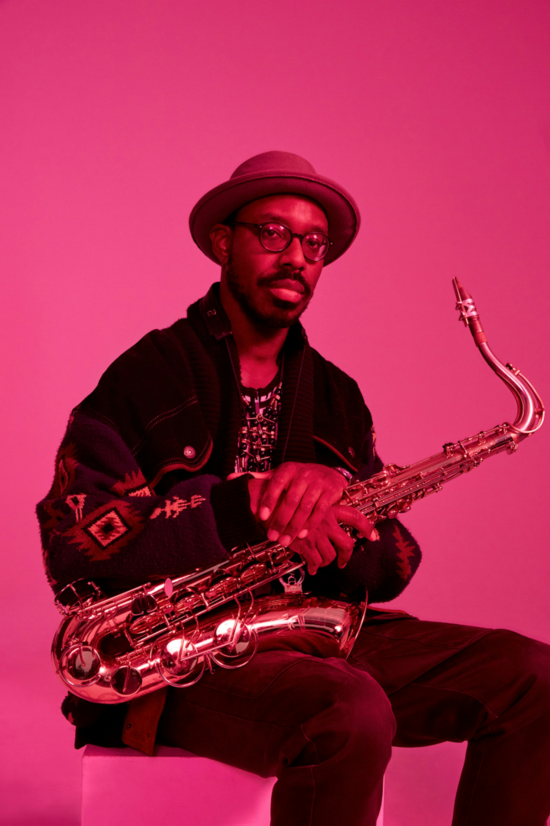 Shabaka Hutchings, saxophonist.
