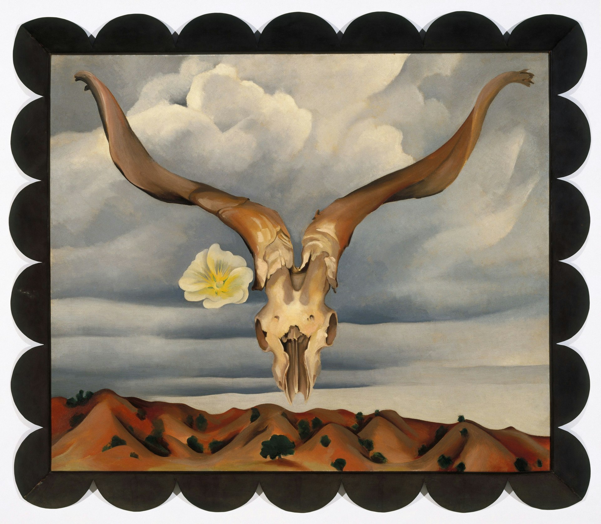 Ram’s Head, White Hollyhock–Hills (Ram’s Head and White Hollyhock, New Mexico), 1935. Brooklyn Museum; Bequest of Edith and Milton Lowenthal, 1992.11.28. (Photo: Brooklyn Museum)