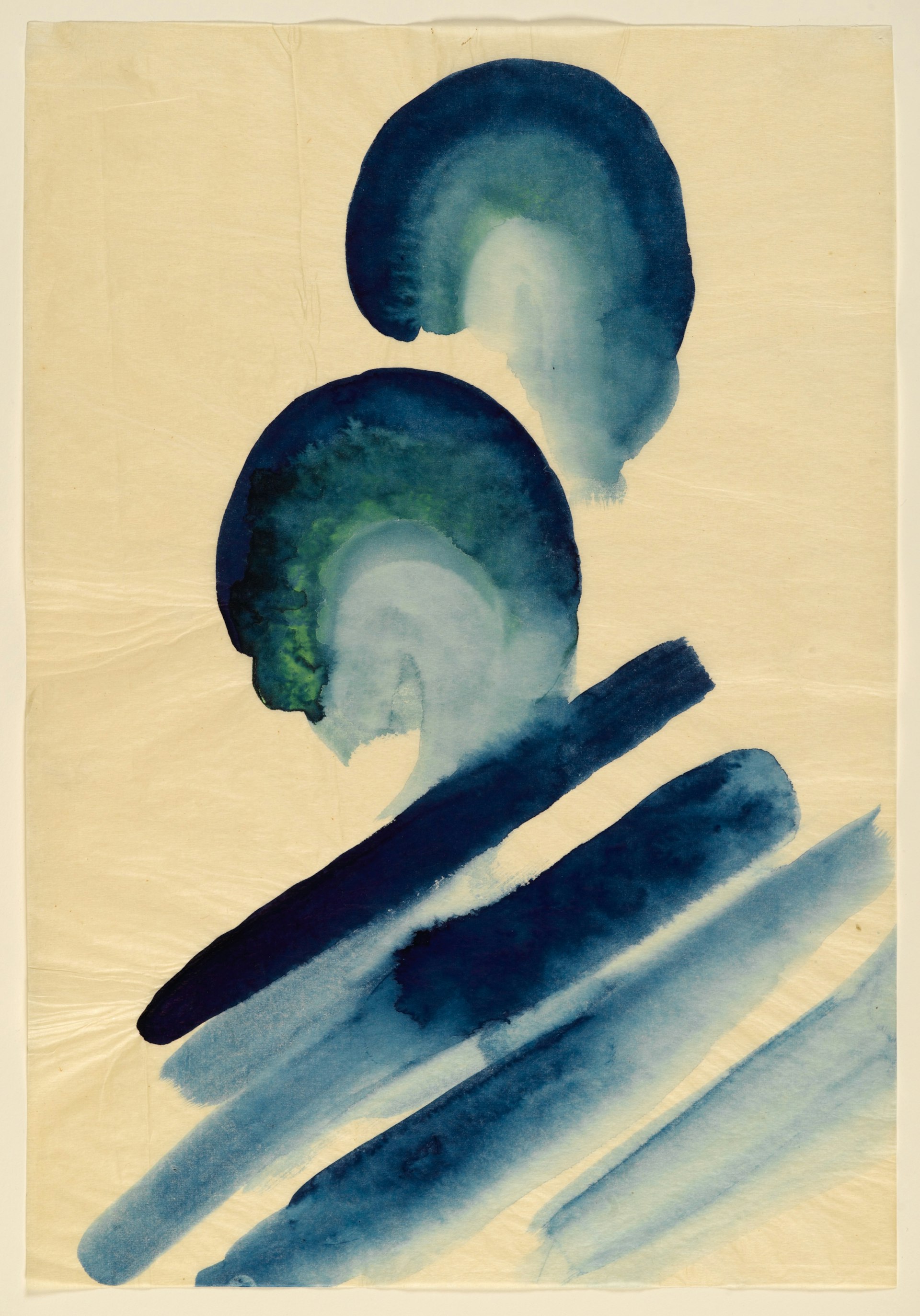 Blue #2, 1916. Brooklyn Museum; Bequest of Mary T. Cockcroft, by exchange, 58.74. (Photo: Sarah DeSantis, Brooklyn Museum)