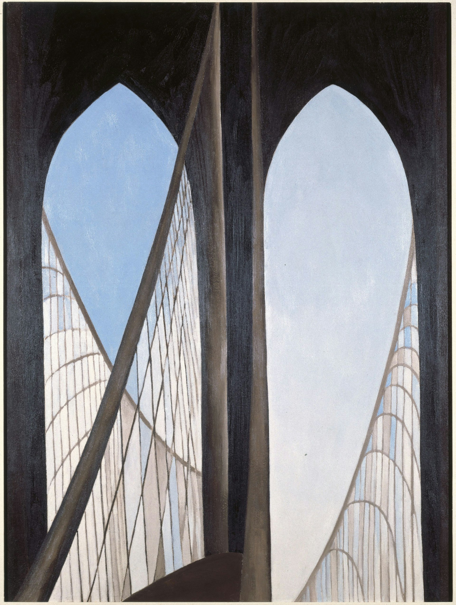 Brooklyn Bridge, 1949. Brooklyn Museum; Bequest of Mary Childs Draper, 77.11. (Photo: Brooklyn Museum)