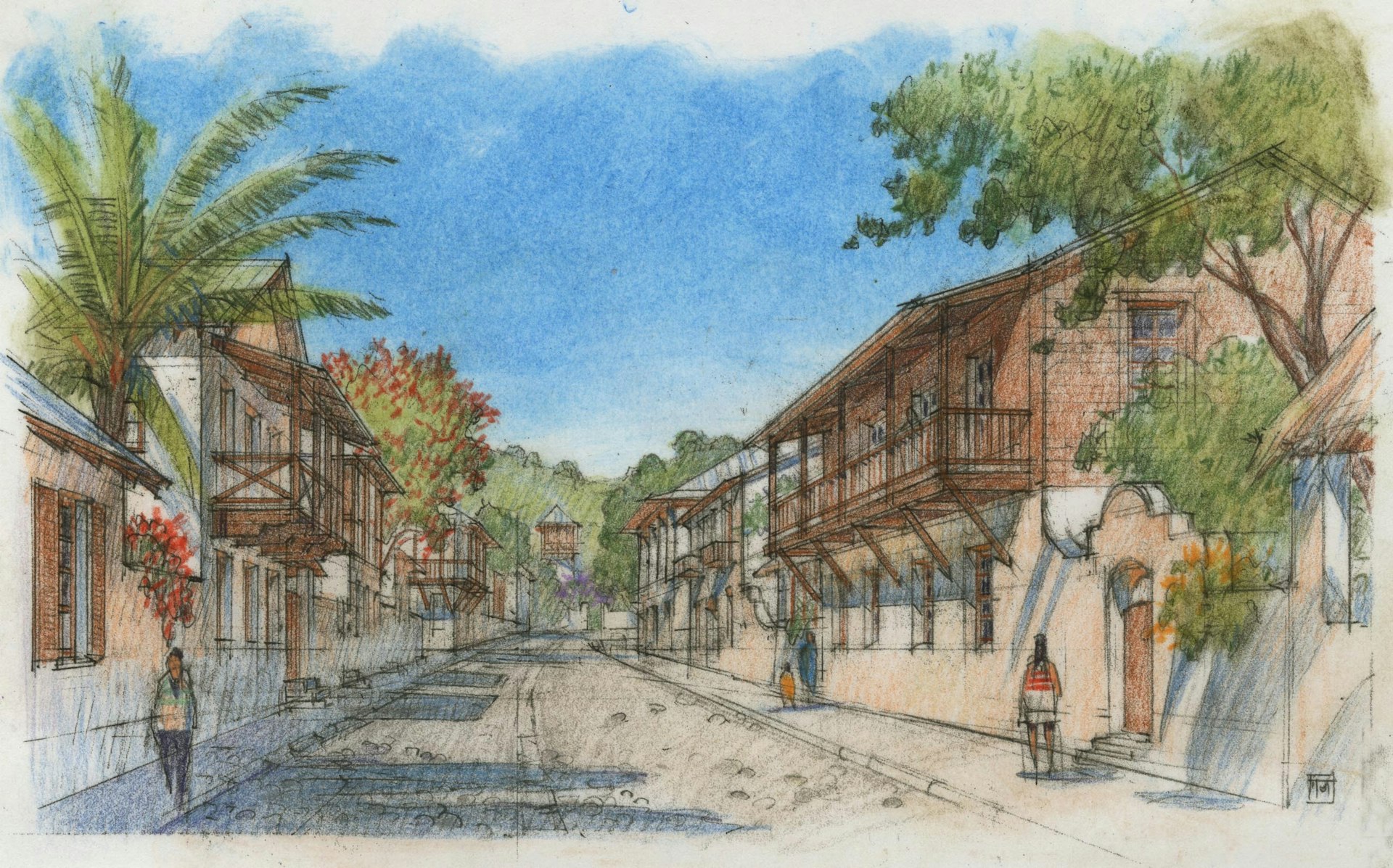 Kalu Yala - Town Sketch