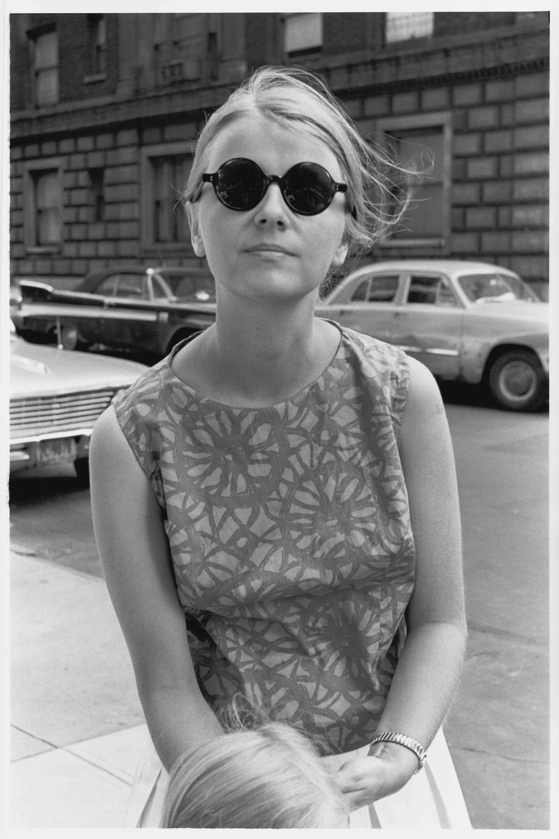 Monika in sunglasses, 1963