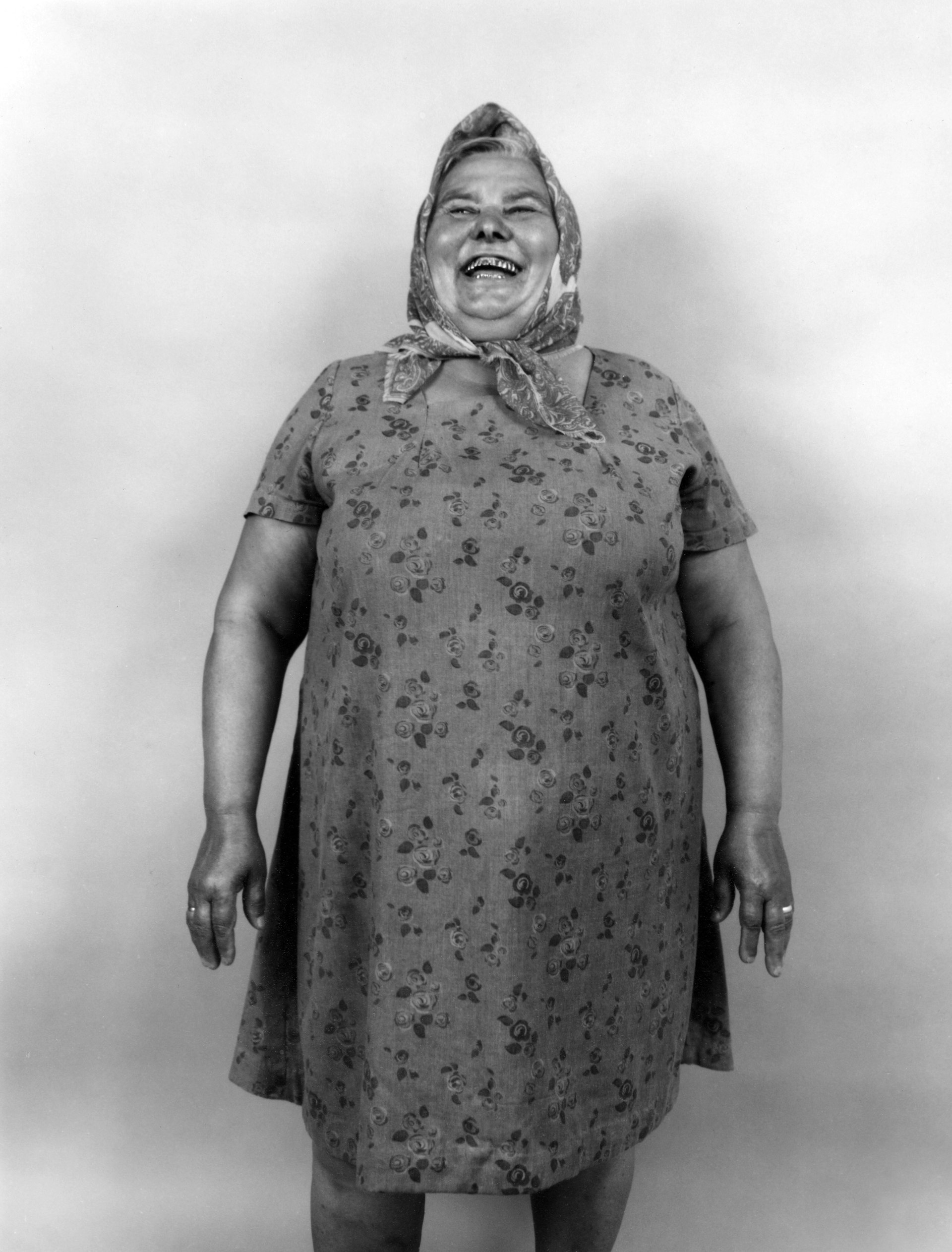Woman Laughing, with Steel Teeth, 1977