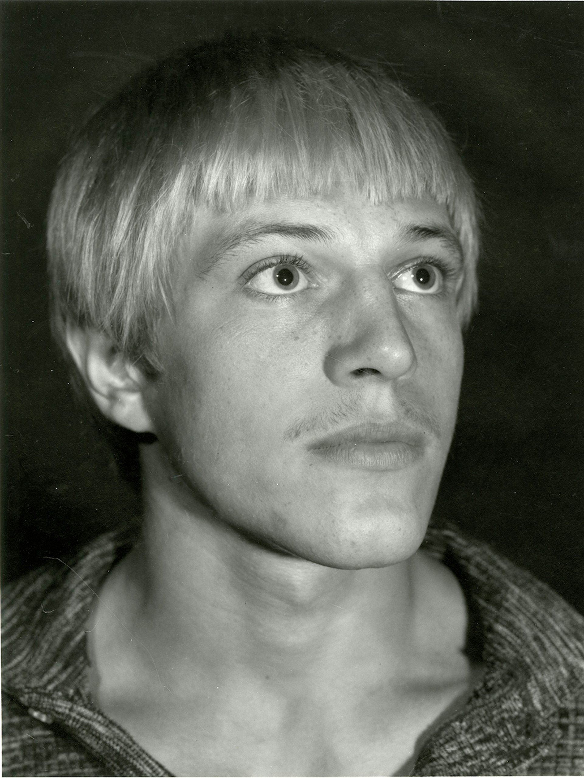 Young man with Scandinavian features, 1977