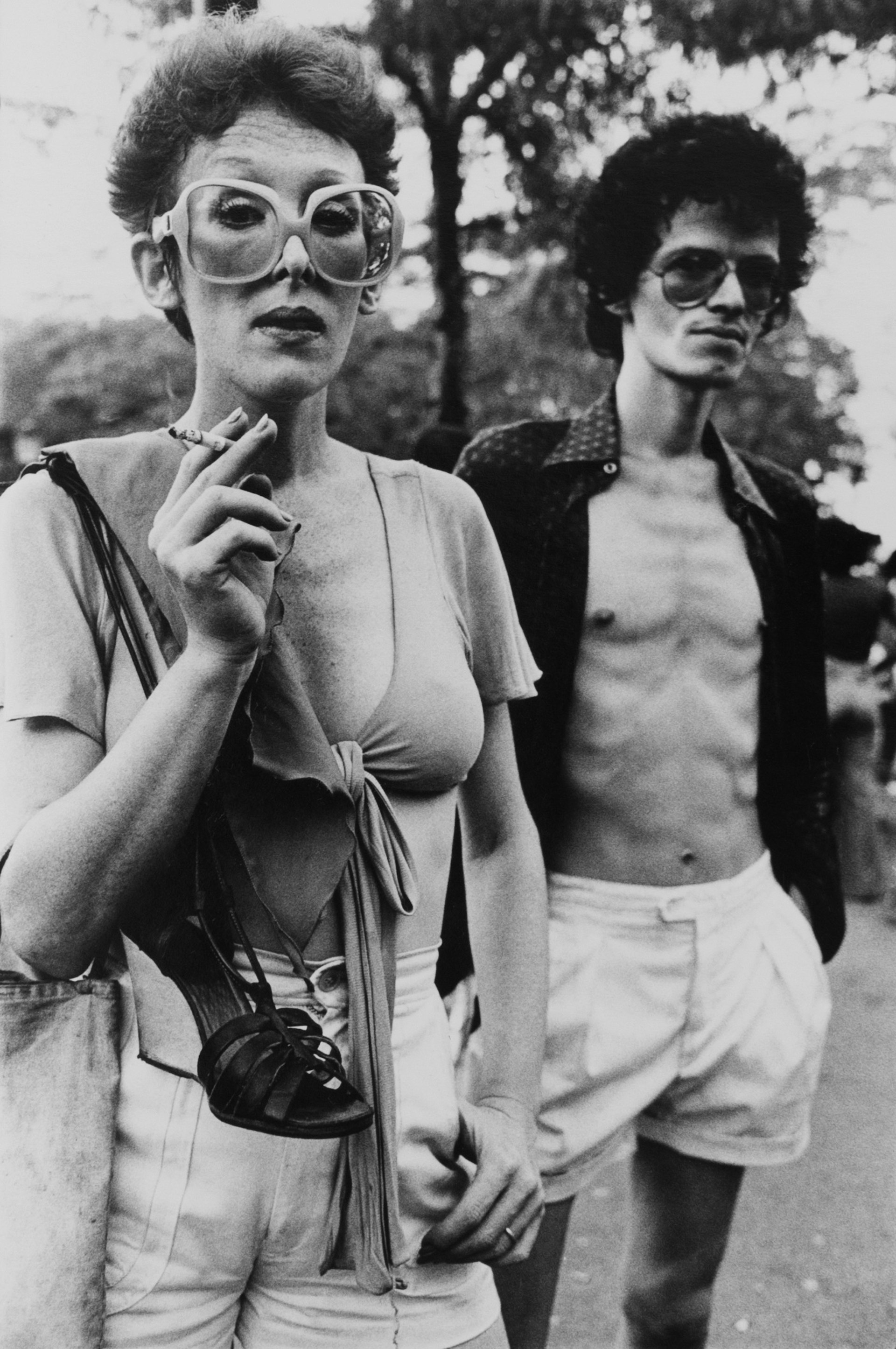 Couple, East Side Park, c. late 1970’s