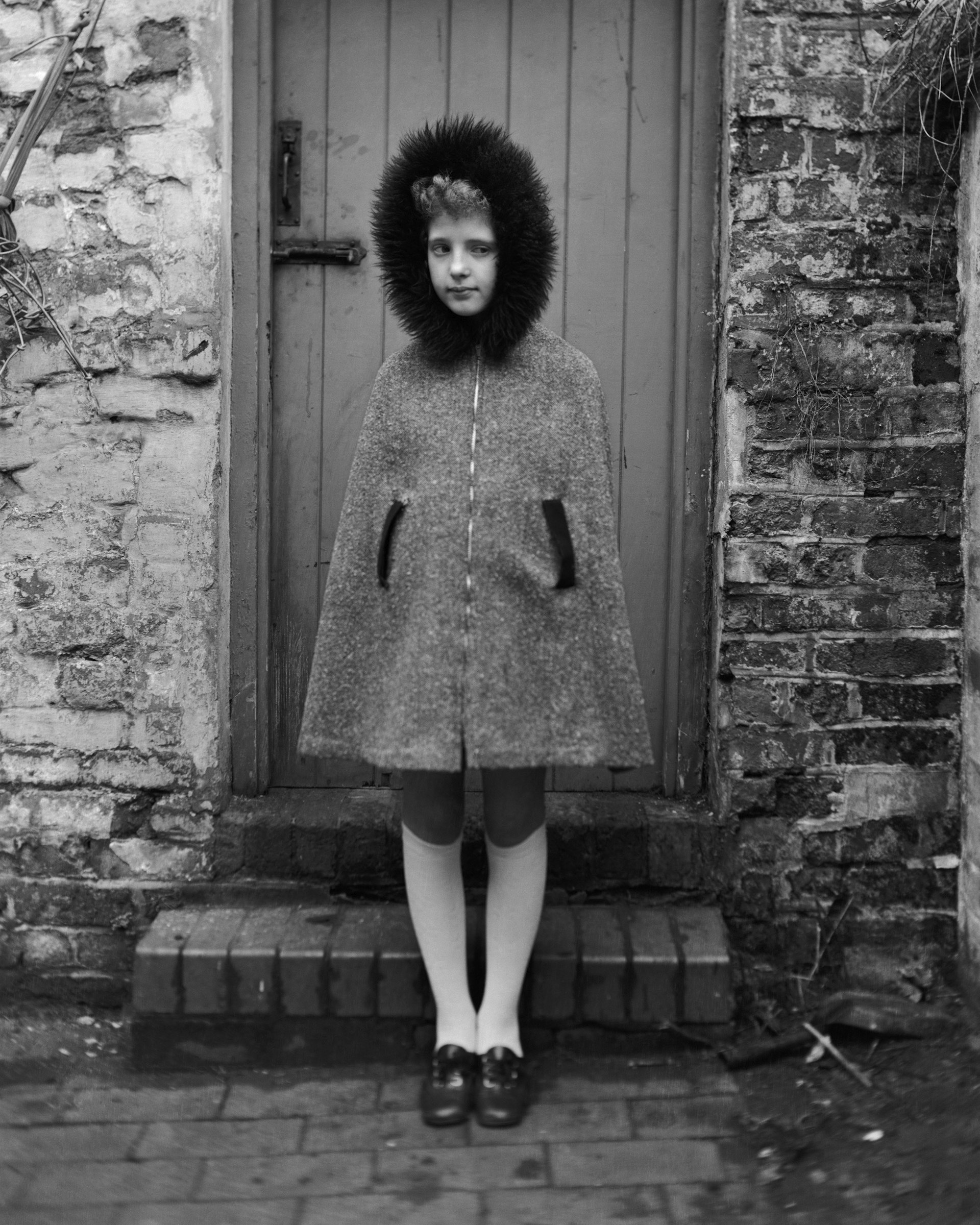 Girl in hood, 1973 