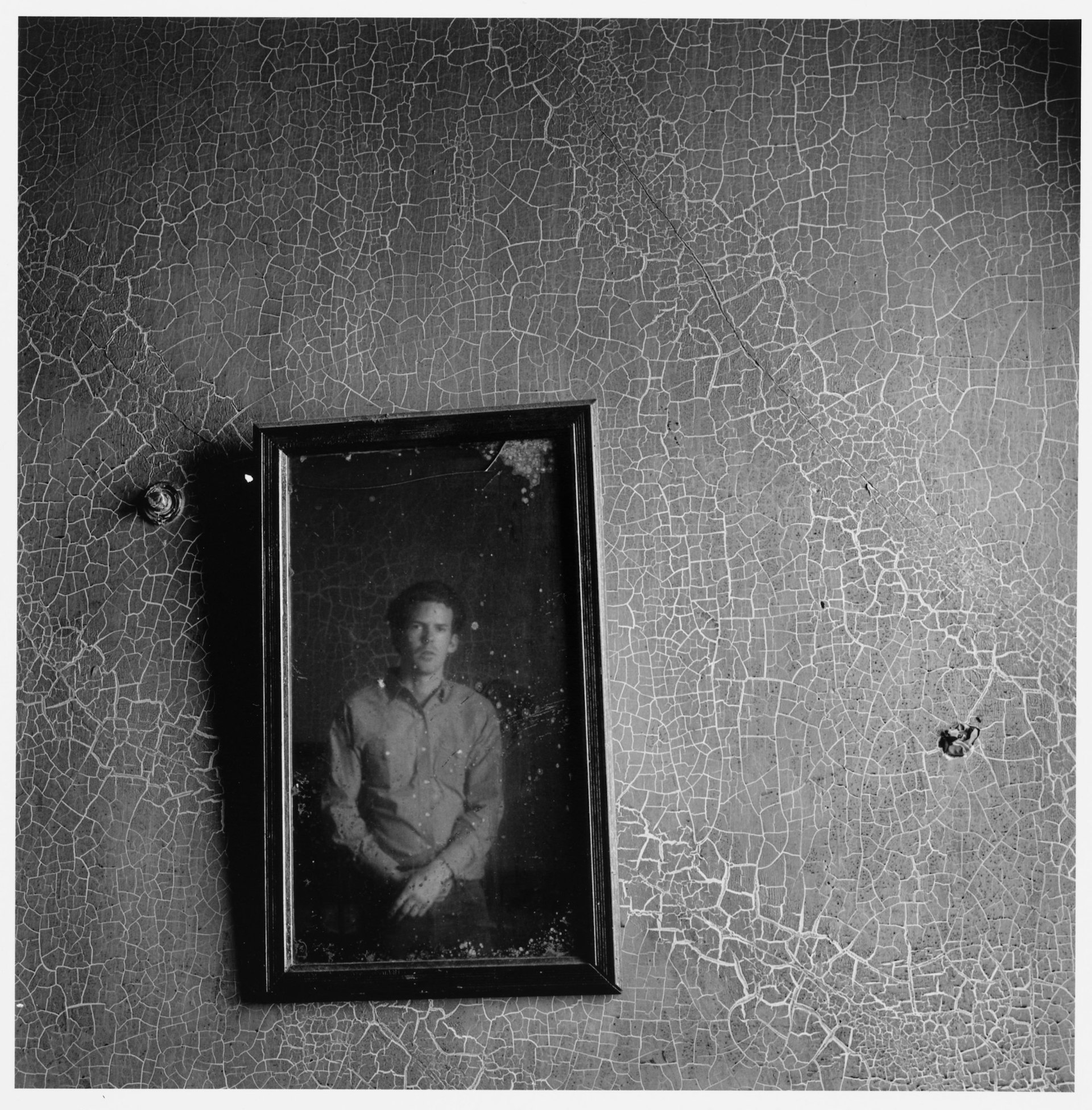Portrait of a young man in an abandoned room, 1966–67. The Cleveland Museum of Art, Gift of George Stephanopoulos