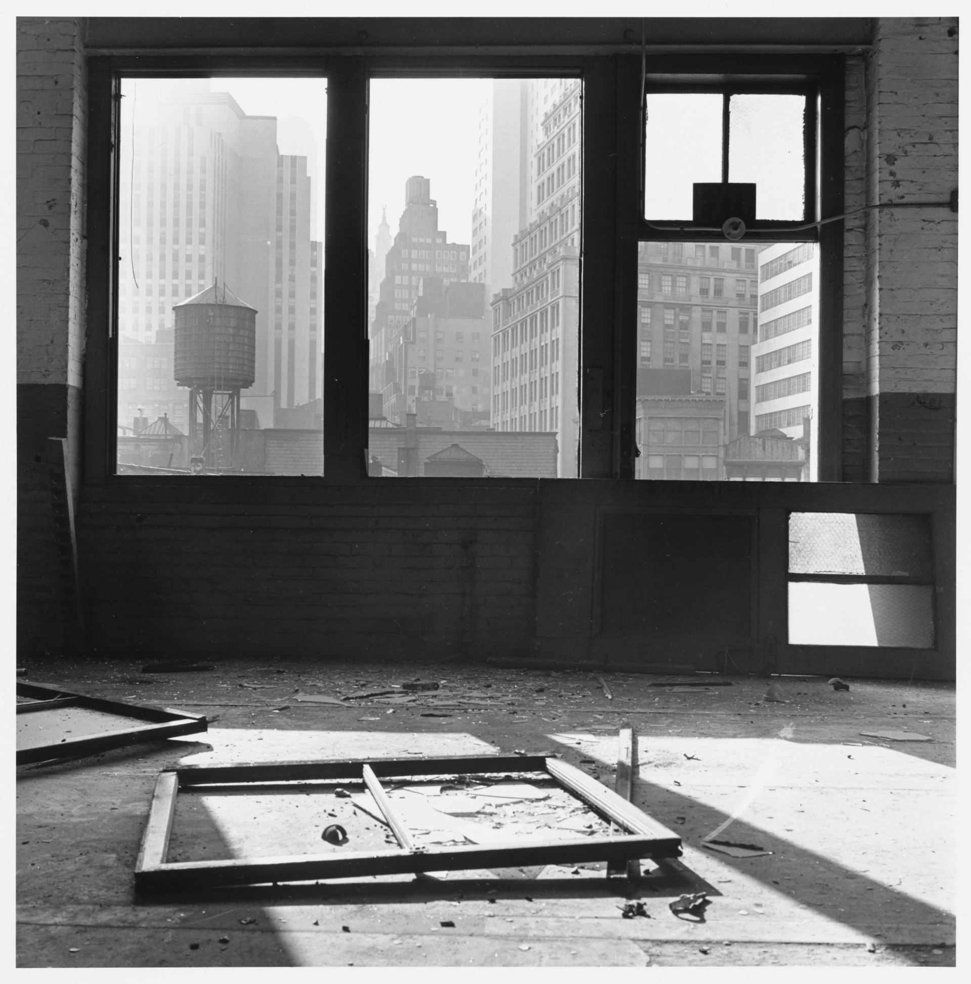 View south from 88 Gold Street, 1966–67. The Cleveland Museum of Art