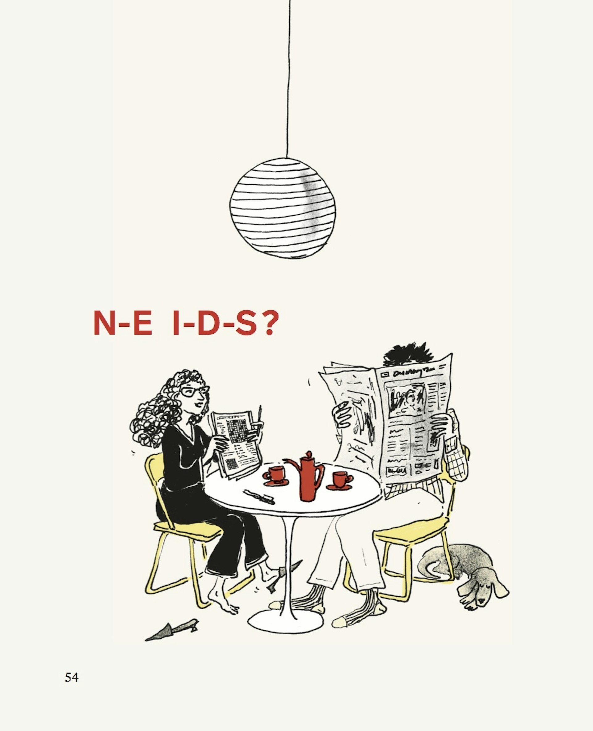 N-E I-D-S illustration