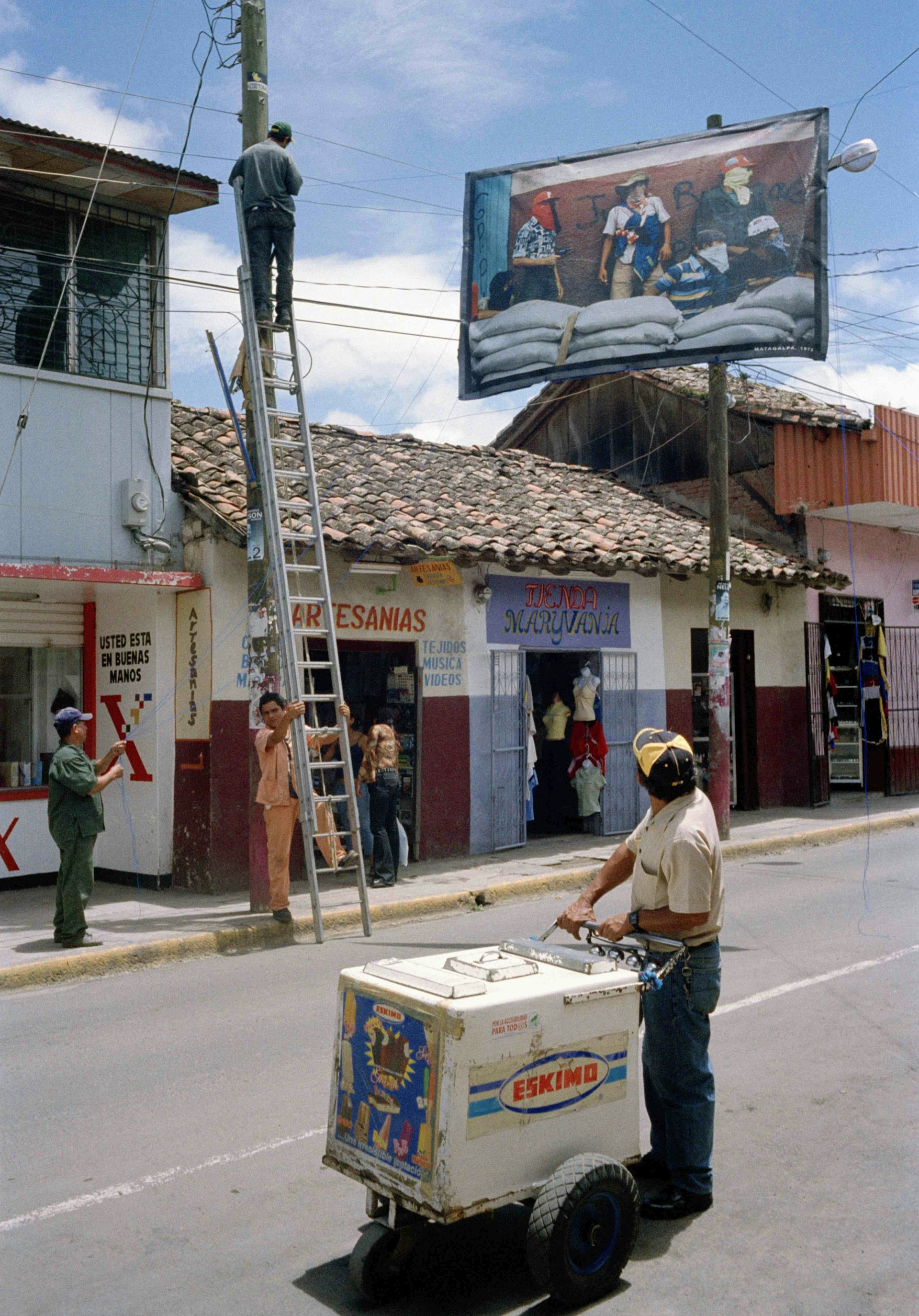 Awaiting counterattack by the Guard, Matagalpa, September 1978 from the series Reframing History