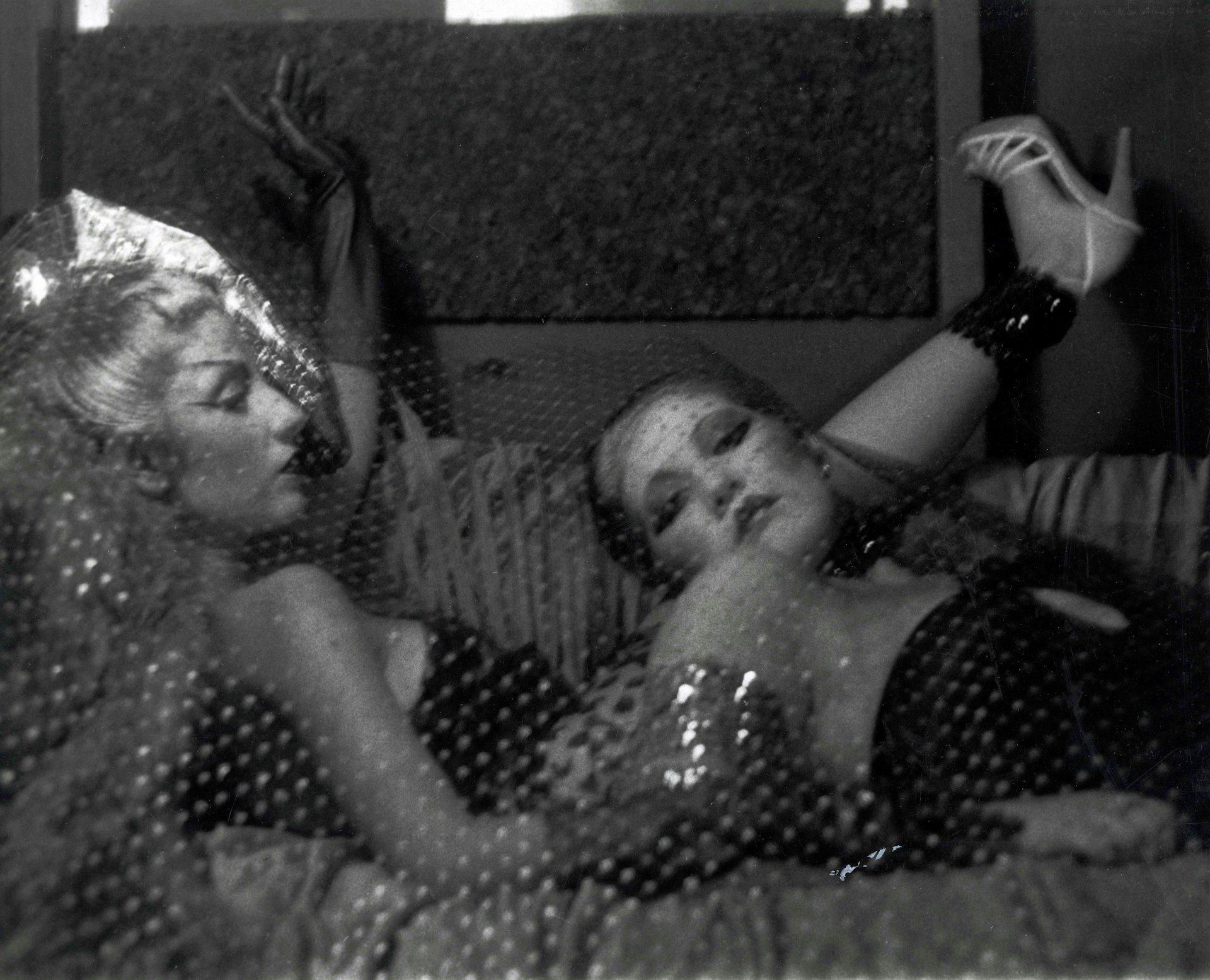 Patssi Valdez, Reclining (Betty Salas and Gloria), c. early 1980s. Courtesy of Patssi Valdez