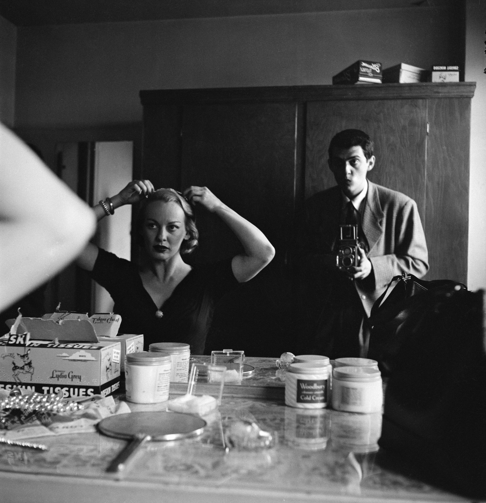 Stanley Kubrick, Stanley Kubrick with Faye Emerson from “Faye Emerson: Young Lady in a Hurry”, 1950