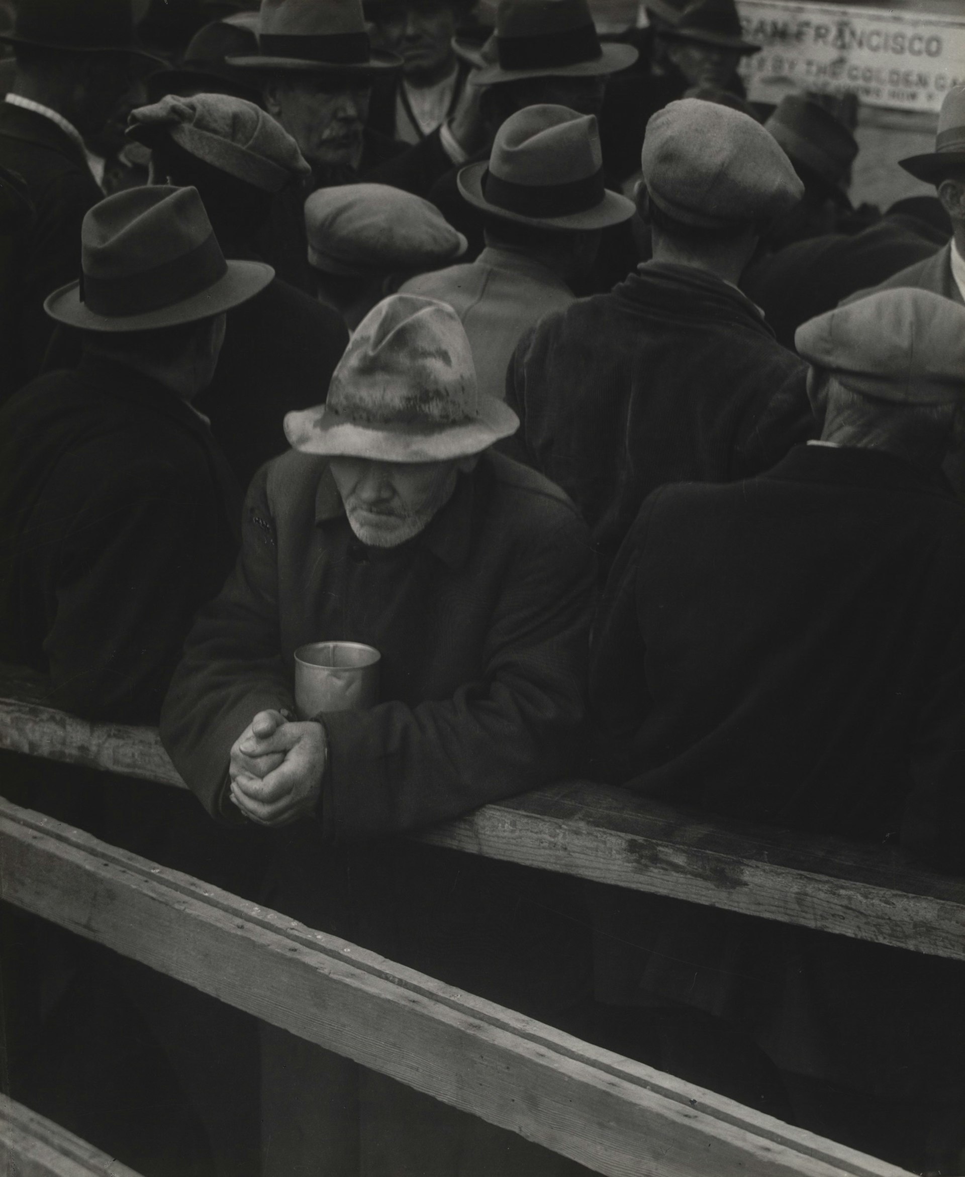 Dorothea Lange. White Angel Bread Line, San Francisco. 1933