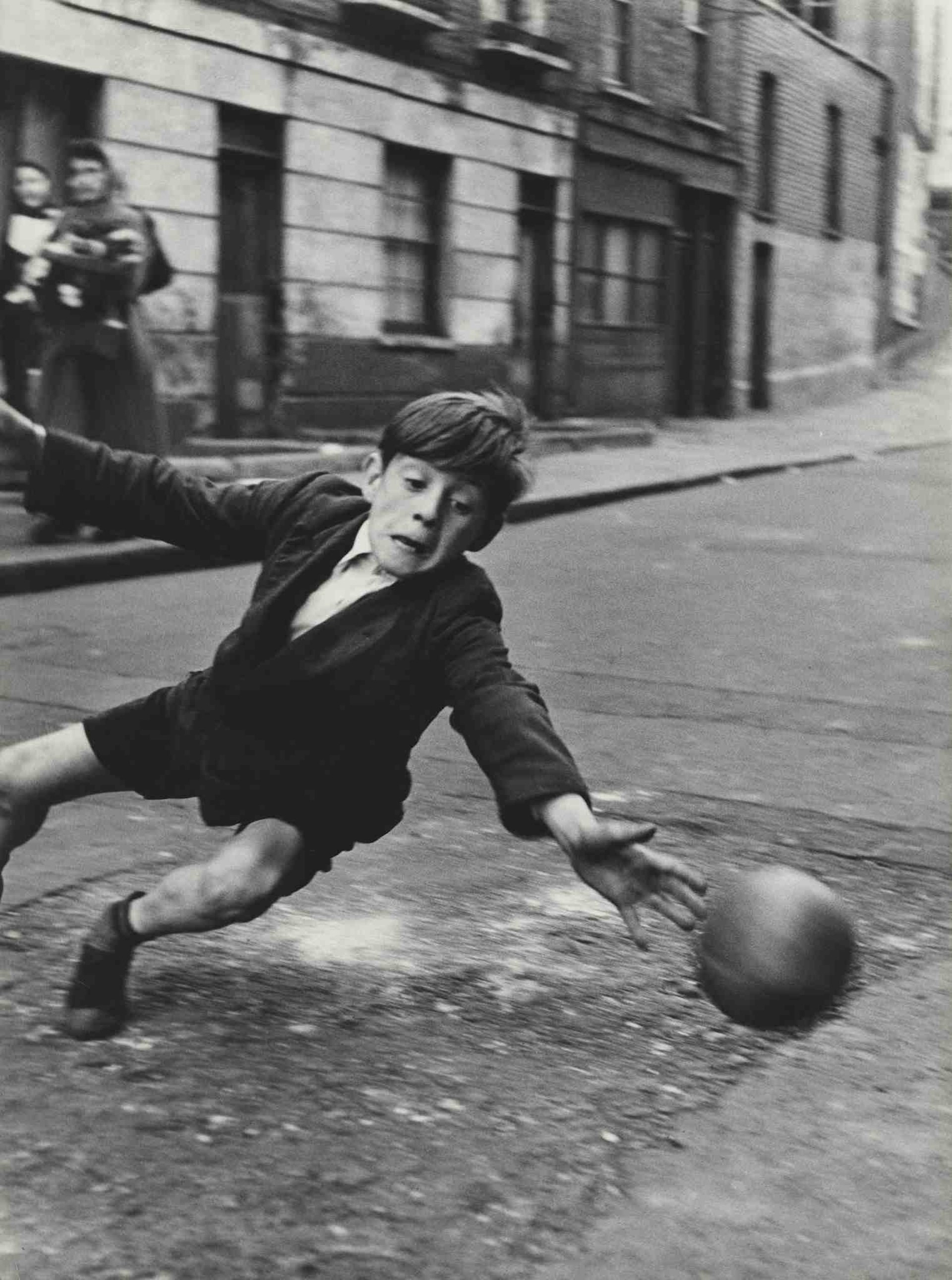 Goalie, Brindley Road, Paddington, London, 1956.